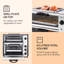 OneConcept Toaster Oven with Rotisserie