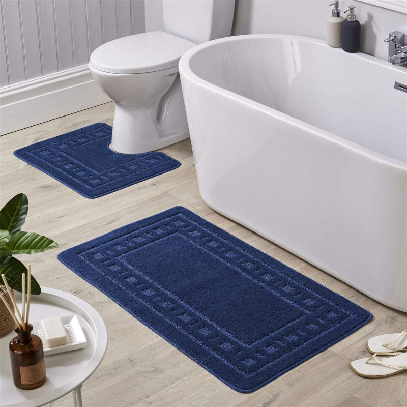 Non-Slip Bath Mat, Red