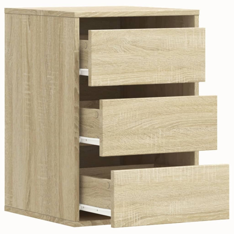Asmarina Rectangle Accent Chest, Sonoma Oak, 58cm H x 40cm W x 41cm D