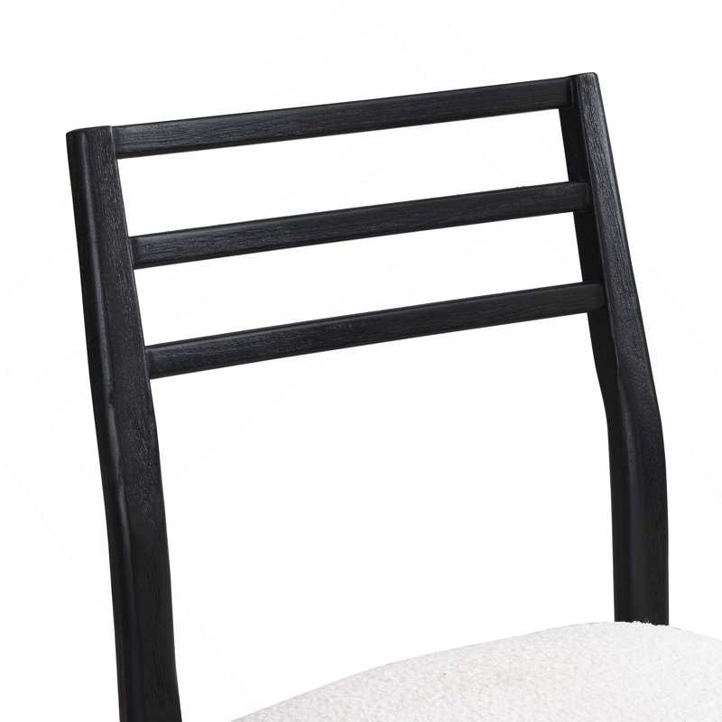 Chaise de salle à manger rembourrée Farmhouse Woodern