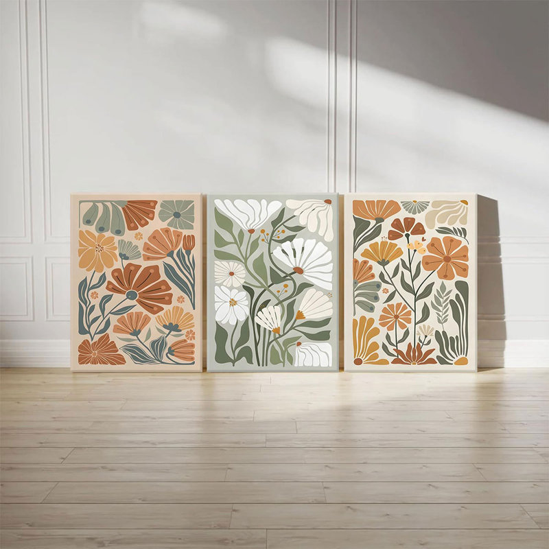 3 Piece Wrapped Canvas Print