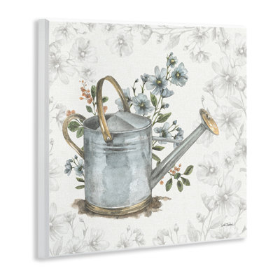 "Floral Watering Can", art mural par Leslie Trimbach