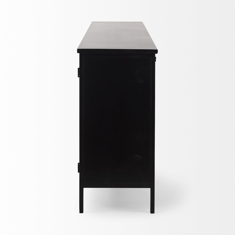 Tildon 79'' Sideboard, Black/White