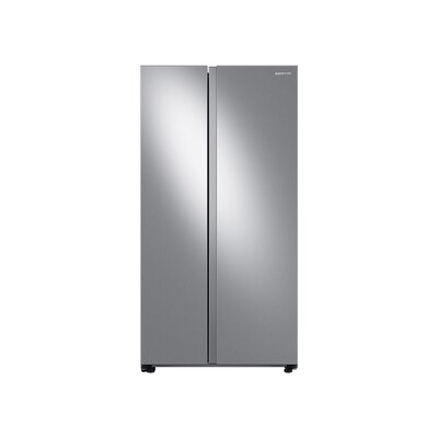 23 cu. ft. Smart Counter Depth Side-by-Side Refrigerator -  Samsung, RS23A500ASR