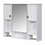 Armoire de rangement murale moderne 35 po x 28 po-1806758361