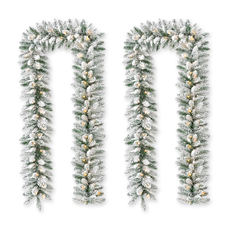 Guirlande de Noël 6 pi avec 35 lumières chaudes et minuterie Soperton