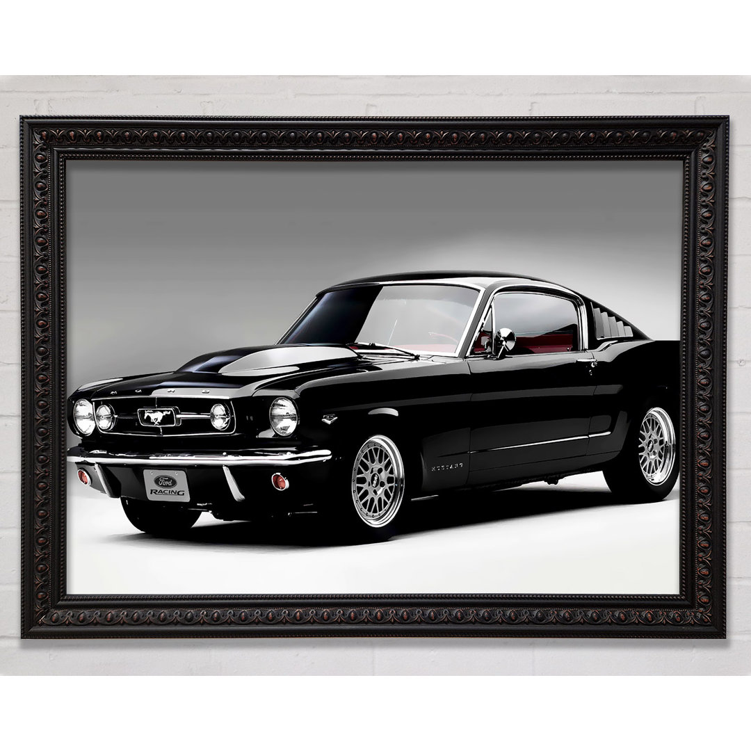 Mustang Fastback 1967 Coupe - Einzelner Bilderrahmen Kunstdrucke