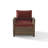 5 - Person Modular Patio Conversation Set with Cushions-588668060-537621967