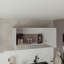 Armoire murale, double porte, large, une tablette, cuisine, armoire de rangement-36824735