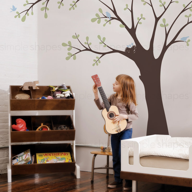 Landscape & Nature Non-Wall Damaging Accent, Blue