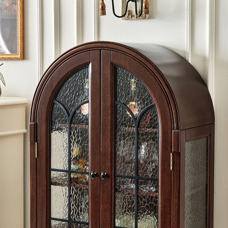 French style closed bookcase