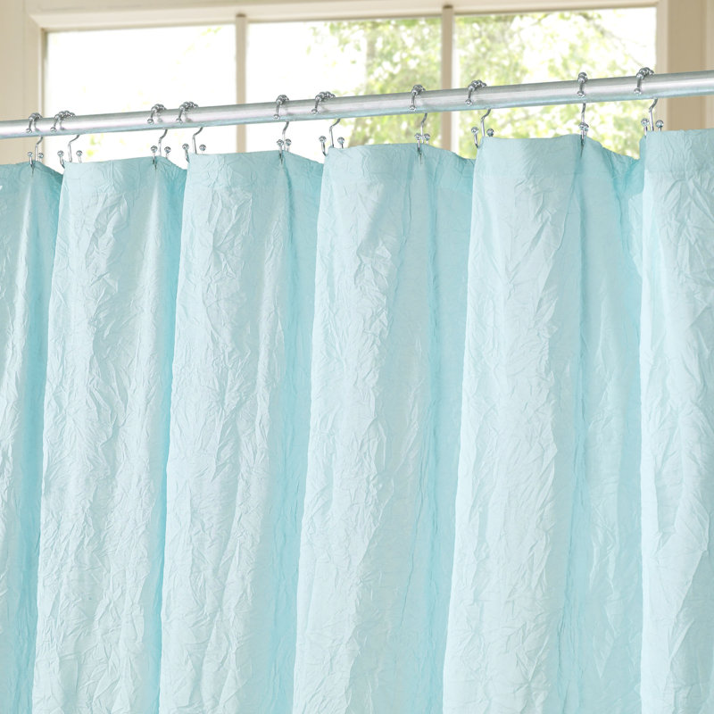 Rideau de douche Kimlyn, Bleu œuf Robins