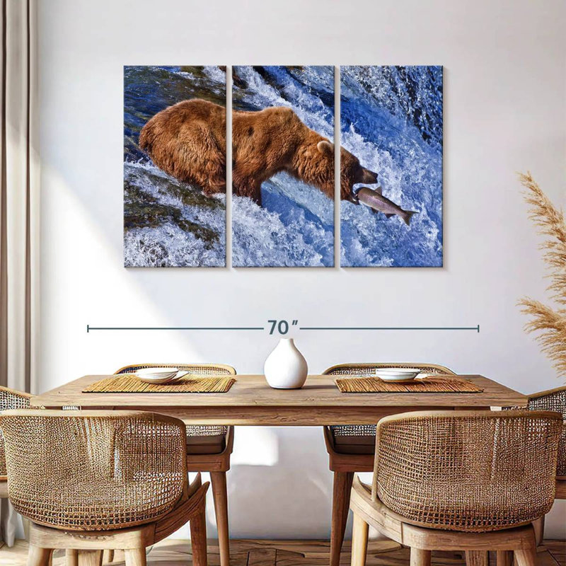 Brampt Bear Hunting, 36" H x 57" W