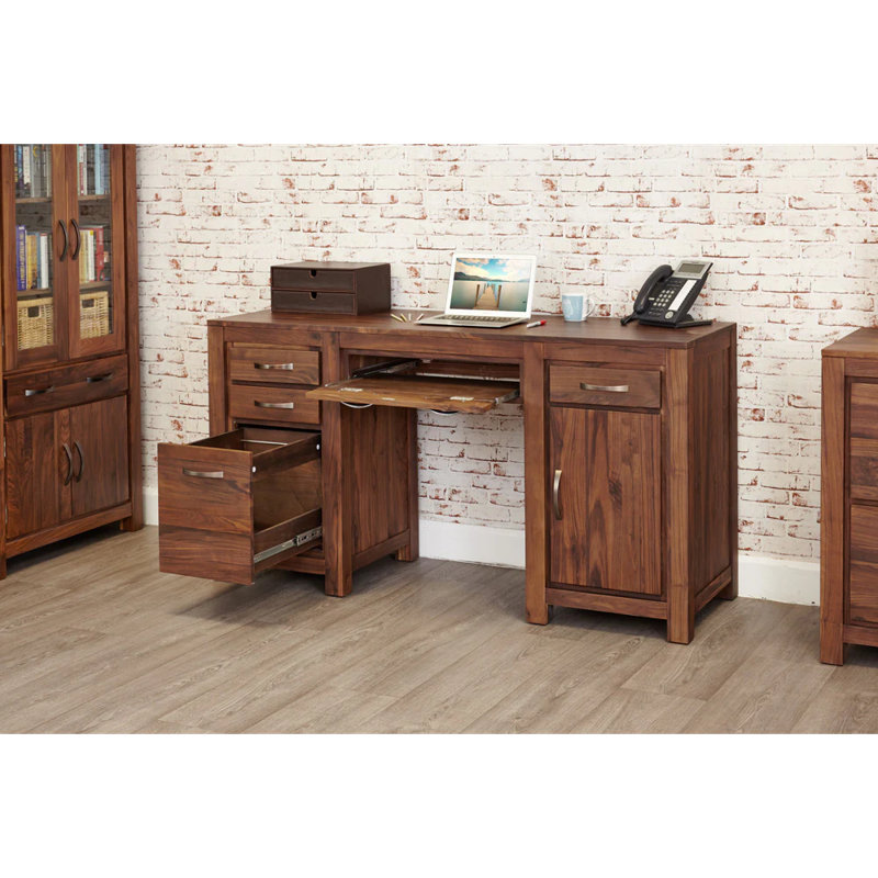 Taormina Solid Wood Computer Desk