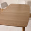 Coffelt Extendable Solid Wood Base Dining Table
