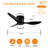 Flush Mount Ceiling Fan Without Light-1703648117