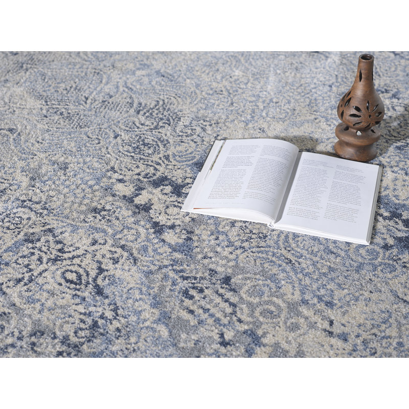 Abstract Indoor Rug, Rectangle 2'1" x 3'3"