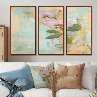 Kittrell - ensemble de décoration murale orchidée