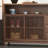 Multi Functional Grille Door Buffet Table-928036849