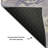 Premium Machine Washable Corum AMF1035 Abstract Rug-492542045