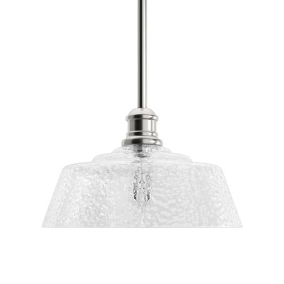 Lindholm Single Light Glass Dimmable Pendant