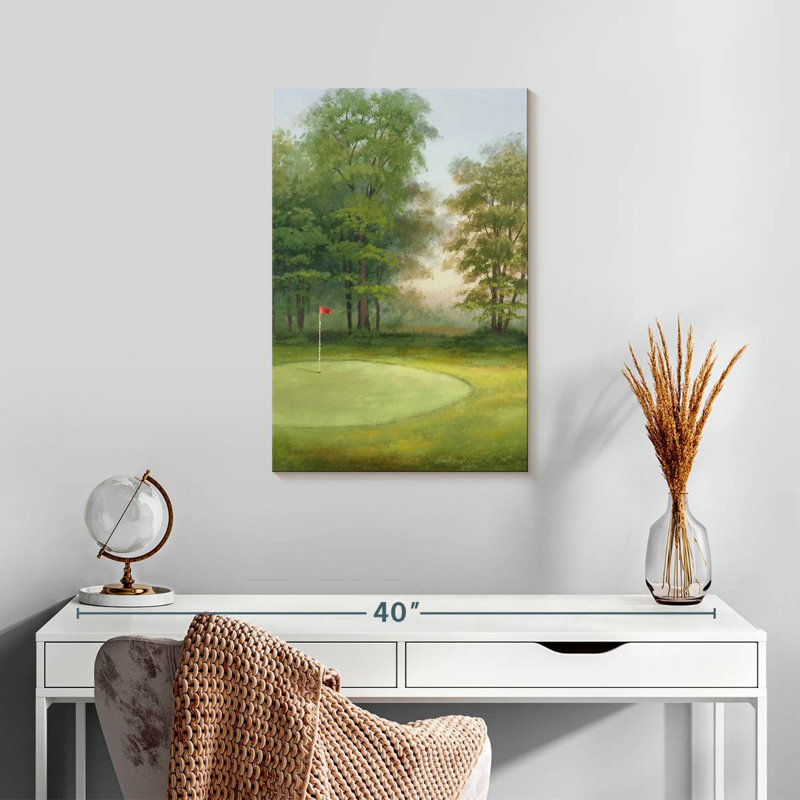 Senne Amacoy Green I, 24" H x 16" W