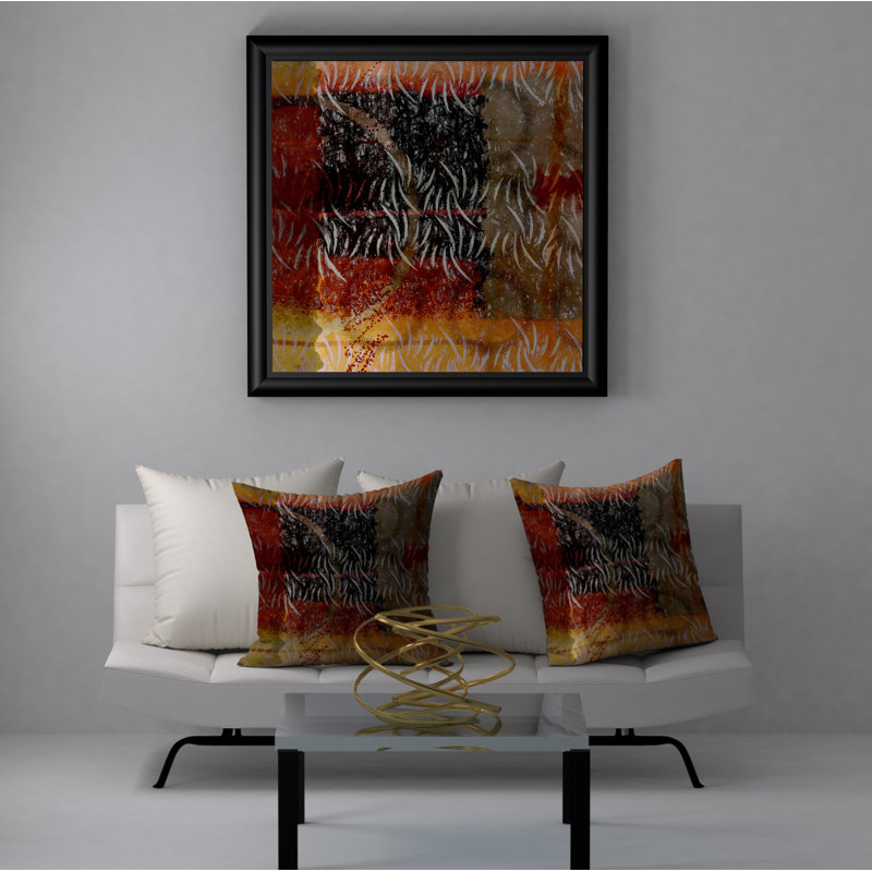 Housse et insert de coussin carré Jewel Care, 18" x 18"