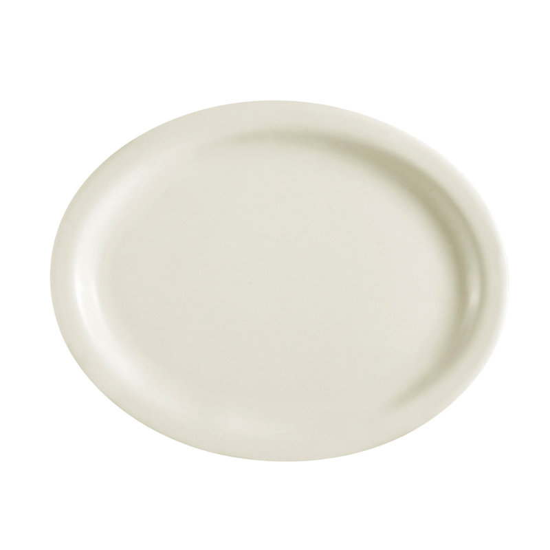 Plateau blanc ovale n ° 8 blanc cassé n ° 8 7,5 pi 6 pi 7 pi 2 pi Towonda
