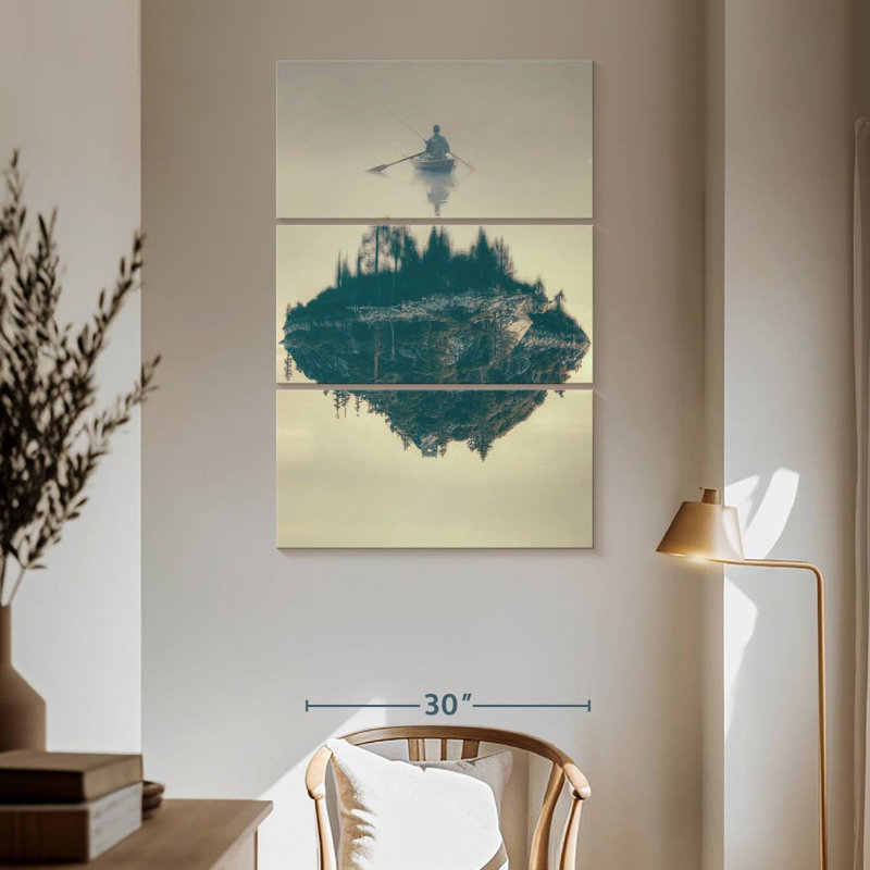 Kelan Afterburn, 65" H x 42" W