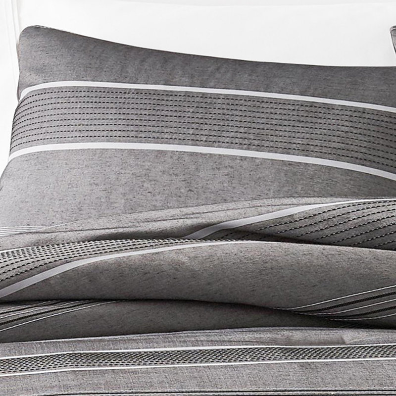 3 Piece Comforter Set, Queen Comforter + 2 Throw Pillow