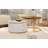 Modern 2 Pieces Round Nesting Coffee Table
