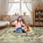 Oriental Machine Washable Area Rug with Rubber Backing for Living Room Non-Slip Indoor Carpet Low-Pile Rug for Bedroom Dining Room Hallway Kitchen Office Playroom Nursery-1065842860