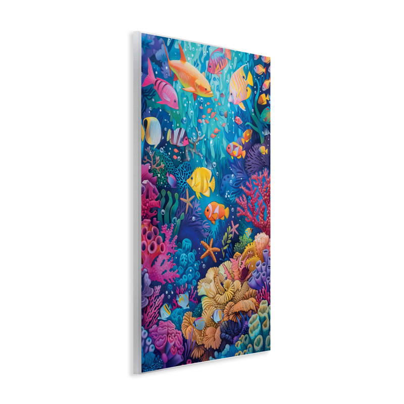«Exotic Tropic Life», plaque murale par LSR Design Studio, H 15 po x l 10 po