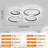 29.5'' Dimmable Reversible Ceiling Fan with LED Lights And Remote Control