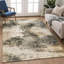 Tapis abstrait lavable à la machine intérieur / extérieur ACN2874-14082328-14082331
