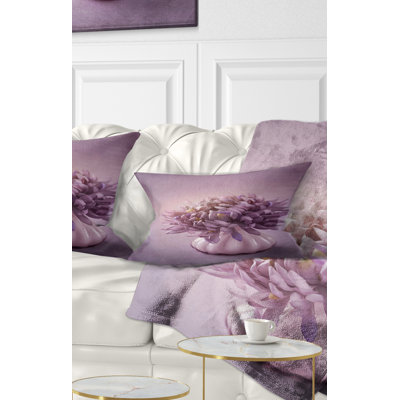 Coussin lombaire en fleurs d’automne vase