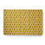 Tapis jaune en chenille tissé à la machine-90726139