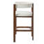Tabourets de bar rembourrés Marlow Mid-Century-124279735