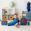 Tapis de sieste Wildkin Modern Kids - mélange de coton doux avec coussin et sangles élastiques pour l'école et les voyages - Transport-114013391