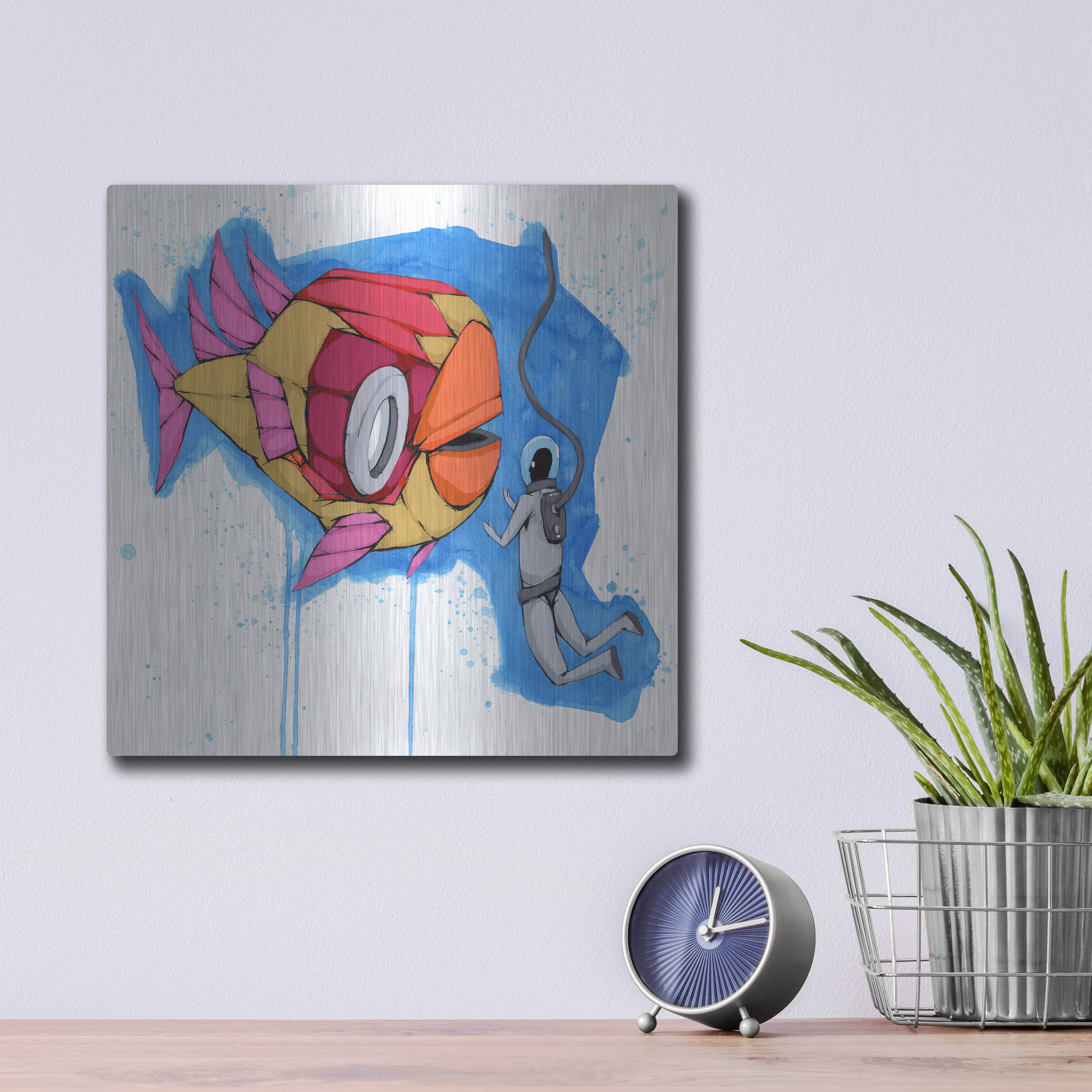 Lark Manor™ 'We Get Deep' by Ric Stultz, Metal Wall Art | Wayfair