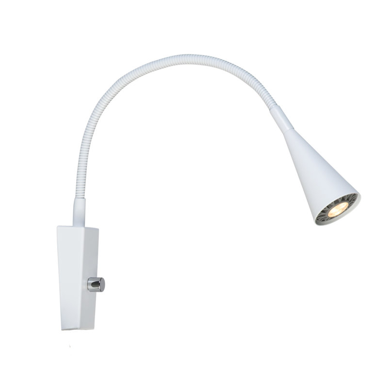 Ledro Plug-in Spotlight, White