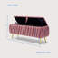 Banc de rangement, repose-pieds rembourré pour la maison-1066119073