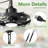 20’’ Outdoor Ceiling Fan With Light, Waterproof Smart Caged Ceiling Fan With Remote & App Control, 3cct Reversible Dimmable Led Hanging Fan With 7 Blades For Patio, Gazebo, Pergola, Porch
