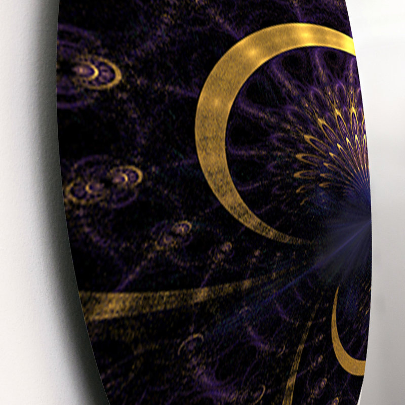 Abstract Wall Decor on Metal