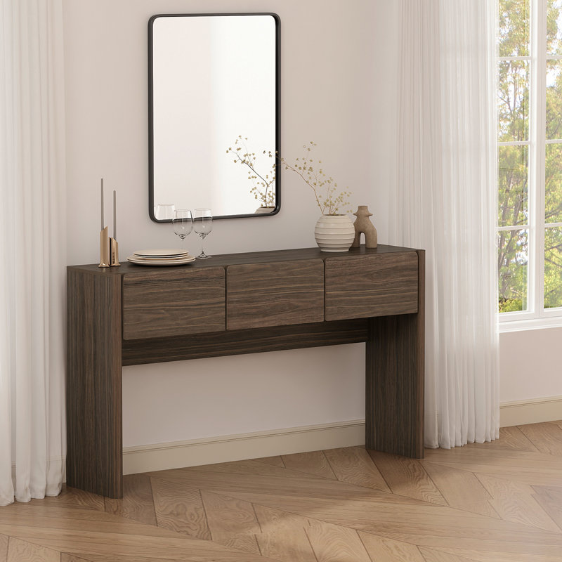  Console , Noyer brun