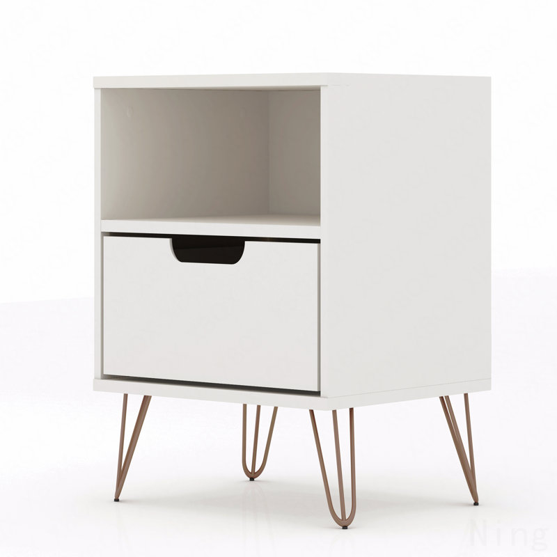 Table de chevet, Blanc