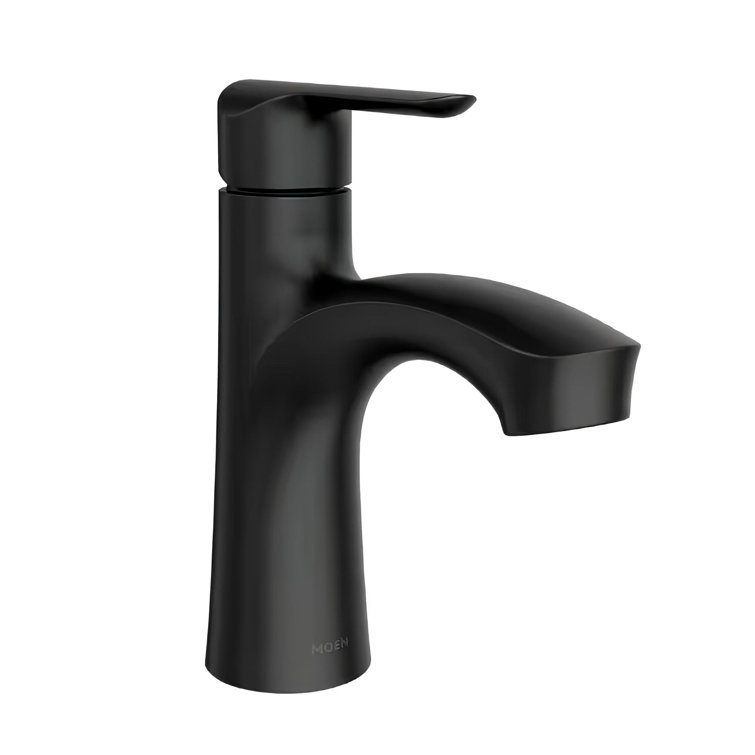 Moen Findlay Single-handle Single-hole Bathroom Faucet In Spot Resist 