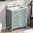 30" Bathroom Vanity With Ceramic Sink-255065074
