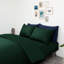Microfiber No Pattern Duvet Cover Set with Pillowcases-115640158-115640152