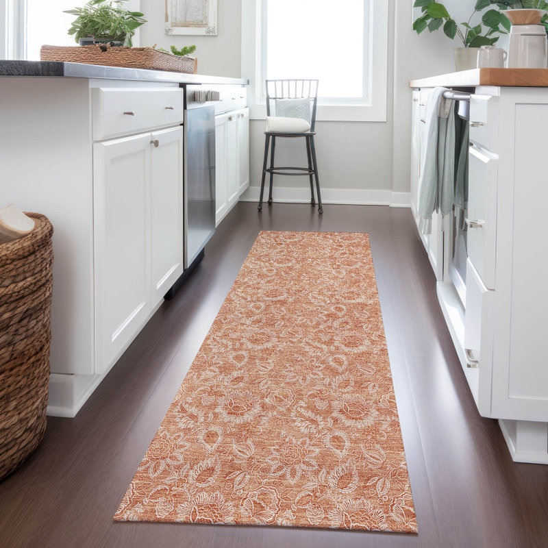 Tapis intérieur / extérieur Ayush, Tapis de couloir 2 pi 3 po x 7 pi 6 po
